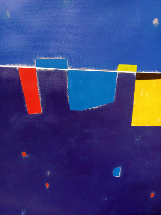 Sky in the nigth II | Pintura de Luis Medina | Compra arte en Flecha.es