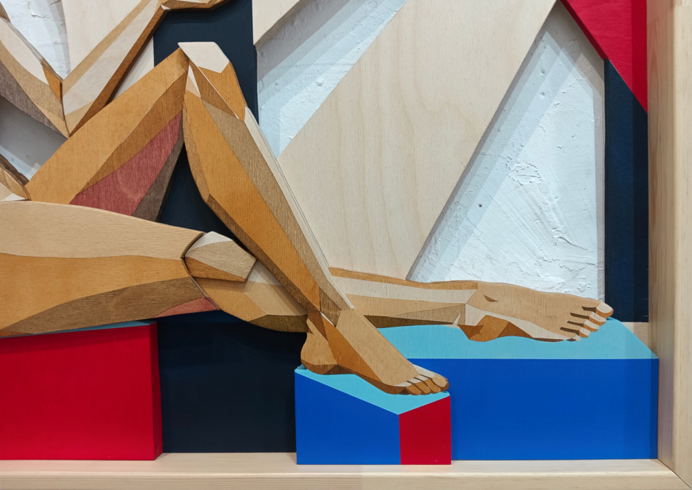 Ariadna | Escultura de pared de Fortea Gallart | Compra arte en Flecha.es