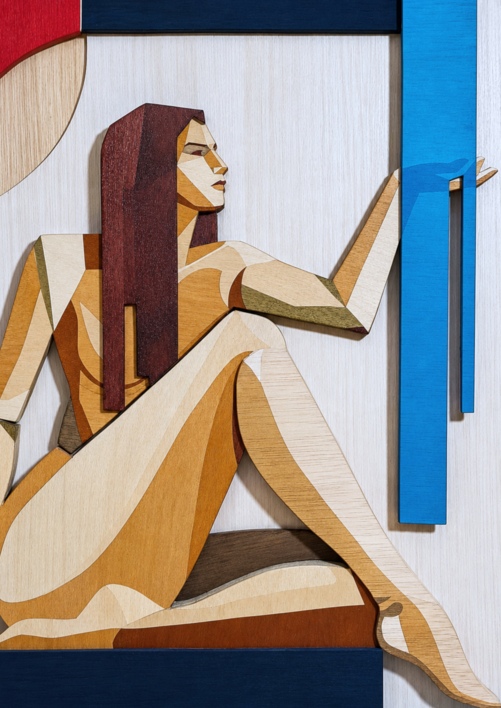 Ofelia | Escultura de pared de Fortea Gallart | Compra arte en Flecha.es