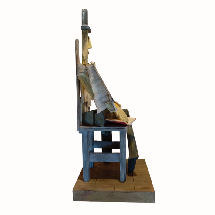 Lector XCIX | Escultura de Solares art | Compra arte en Flecha.es