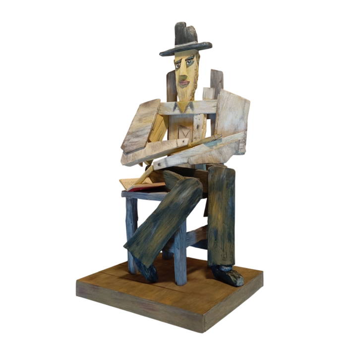 Lector XCIX | Escultura de Solares art | Compra arte en Flecha.es