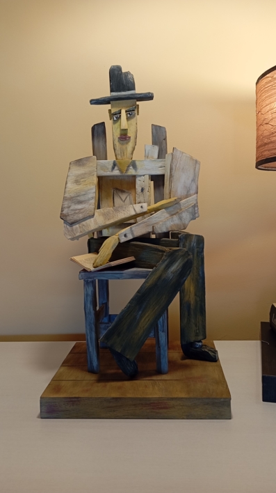 Lector XCIX | Escultura de Solares art | Compra arte en Flecha.es