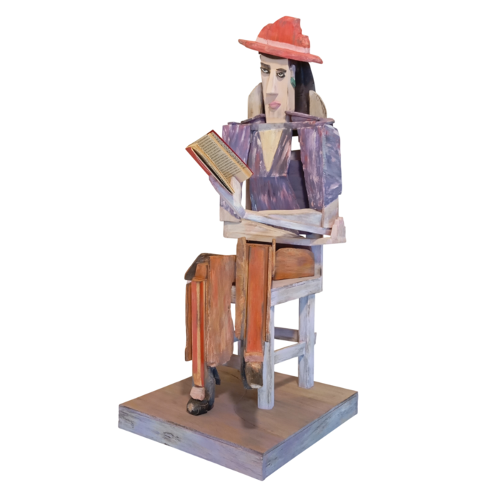 Lector CI | Escultura de Solares art | Compra arte en Flecha.es