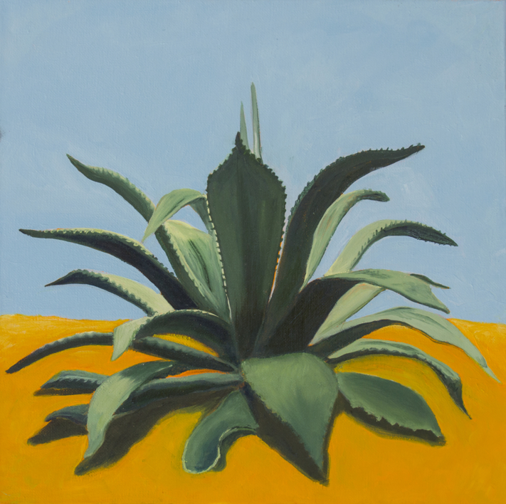 Agave #2 |Pintura de Aya Eliav | Compra arte en Flecha.es