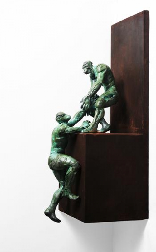 Salvado |Escultura de Fernando Suárez | Compra arte en Flecha.es