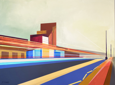 "CITY 5"|PinturadeMARTA RANZ| Compra arte en Flecha.es