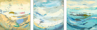 Tríptico (paisajes emocionales)|PinturadeSusana Sancho| Compra arte en Flecha.es