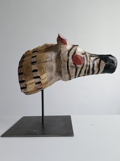 Cebra|EsculturadeOlga Caceres| Compra arte en Flecha.es