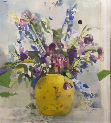 El jarrón amarillo|CollagedeAna Alcaraz| Compra arte en Flecha.es