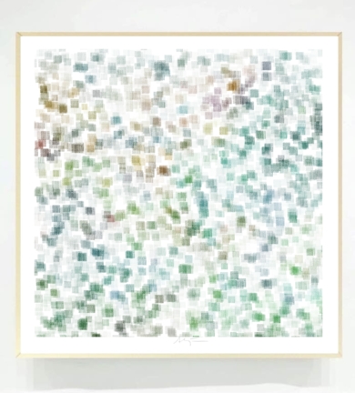 Jardín Mir I (100x100cm)|DibujodeALEJOS| Compra arte en Flecha.es