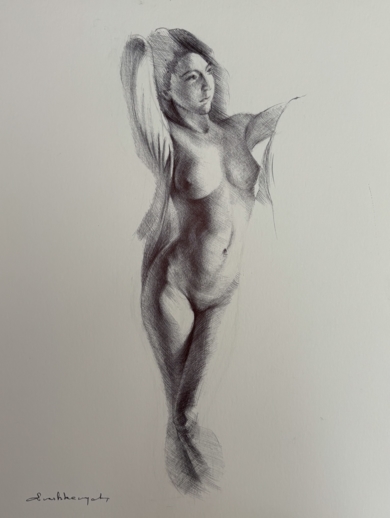 Bailarina|DibujodeYuriy Ivashkevych| Compra arte en Flecha.es