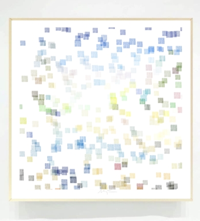 Amanecer II (100x100cm)|DibujodeALEJOS| Compra arte en Flecha.es