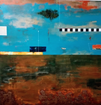 Amanece|CollagedeSergio| Compra arte en Flecha.es