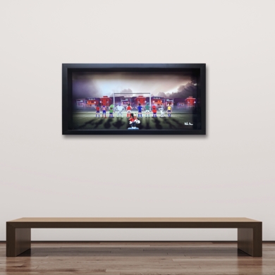The Beautiful game|CollagedeAladino| Compra arte en Flecha.es
