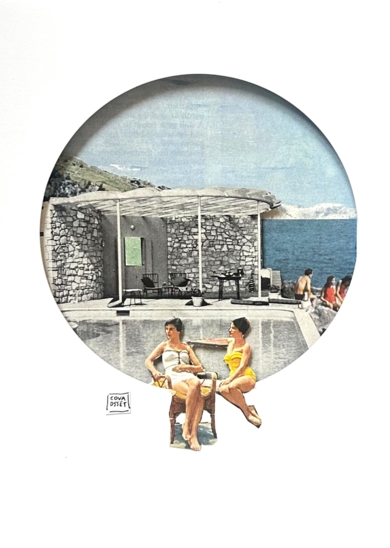 Aquellas inolvidables vacaciones|CollagedeCova Osset| Compra arte en Flecha.es