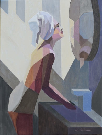 El baño|PinturadeLola Caballero| Compra arte en Flecha.es