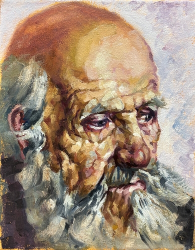 Retrato|PinturadeYuriy Ivashkevych| Compra arte en Flecha.es