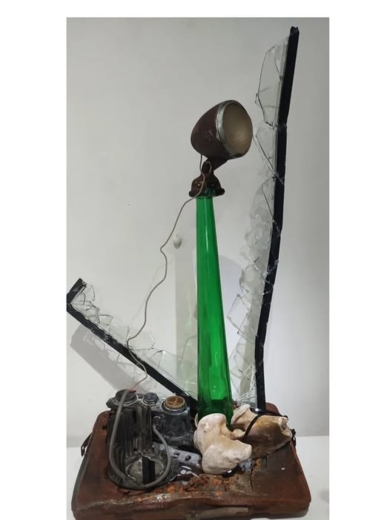 Donde la luz no llega|EsculturadeJavier Machado| Compra arte en Flecha.es