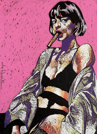 Nena|PinturadeVito Thiel| Compra arte en Flecha.es