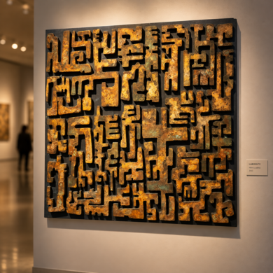 LABERINTO - 60 cm.|Esculturadeantonio martinez ruiz| Compra arte en Flecha.es