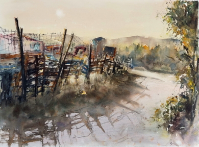 A LAS AFUERAS|PinturadeMAYLU GARCIA| Compra arte en Flecha.es