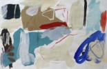 Tocado azul | Pintura de Eduardo Vega de Seoane | Compra arte en Flecha.es