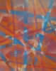 el bosque rojo | Pintura de Juan Caravaca Art | Compra arte en Flecha.es