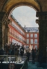 puerta de Felipe III, Plaza Mayor, Madrid | Pintura de Pedro Higueras | Compra arte en Flecha.es