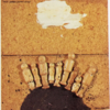 "Monte, hombres, mujeres, nube" | Collage de Carmen Grau | Compra arte en Flecha.es