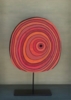 Rojos concéntricos | Escultura de Johnny Dominguez | Compra arte en Flecha.es