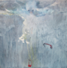 mujer cigueña | Pintura de Rosita Ibañez Martin | Compra arte en Flecha.es