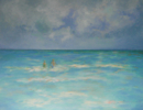 Cancún | Pintura de Guillermo Serrano de Entrambasaguas | Compra arte en Flecha.es