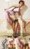 Decontracting Women - PinUp Girl 02 | Collage de Durik | Compra arte en Flecha.es