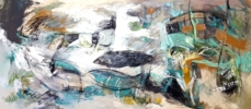 EL TIEMPO DE ELEKTRA | Pintura de Sargam | Compra arte en Flecha.es