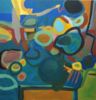 MERIENDA AZUL | Pintura de SINO | Compra arte en Flecha.es