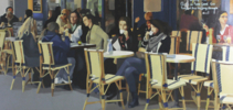 Terraza en otoño | Pintura de Jose Belloso | Compra arte en Flecha.es
