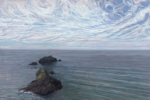 Peñones Almuñécar | Pintura de Carlos J. Márquez | Compra arte en Flecha.es