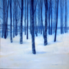 Bosque invernal | Pintura de Charlotte Adde | Compra arte en Flecha.es