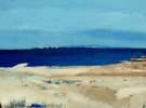 Winter Near The Sea | Pintura de Kestutis Jauniskis | Compra arte en Flecha.es