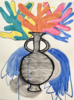 Bursting greek vase meets Matisse | Dibujo de Lisa | Compra arte en Flecha.es