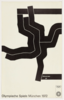 Cartel Original. Juegos Olímpicos Munich | Obra gráfica de Eduardo Chillida | Compra arte en Flecha.es