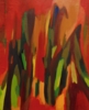 Rojo TRANCE | Pintura de Isabel Martin | Compra arte en Flecha.es