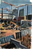 Les Grues | Pintura de Rosemary Chatin | Compra arte en Flecha.es
