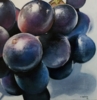 Uvas negras | Pintura de TOMAS CASTAÑO | Compra arte en Flecha.es