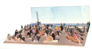 LA PLAYA | Obra gráfica de Ana Valenciano | Compra arte en Flecha.es