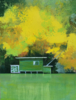 La casa verde | Pintura de Carmen Montero | Compra arte en Flecha.es