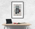 Ciudad en grises | Collage de Fabiana Zapata | Compra arte en Flecha.es