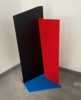 EQUILIBRIO EN ROJO NEGRO Y AZUL | Escultura de Federico Echevarria Sainz | Compra arte en Flecha.es