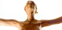 Serie yoga, En cruz. | Escultura de Lunaolivares | Compra arte en Flecha.es