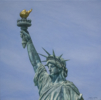 SERIE "ICONOS DEL MUNDO EN 20X20 CM" STATUE OF LIBERTY | Pintura de CARLOS D. PULIDO | Compra arte en Flecha.es